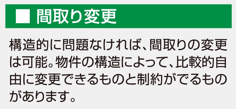 間取り変更