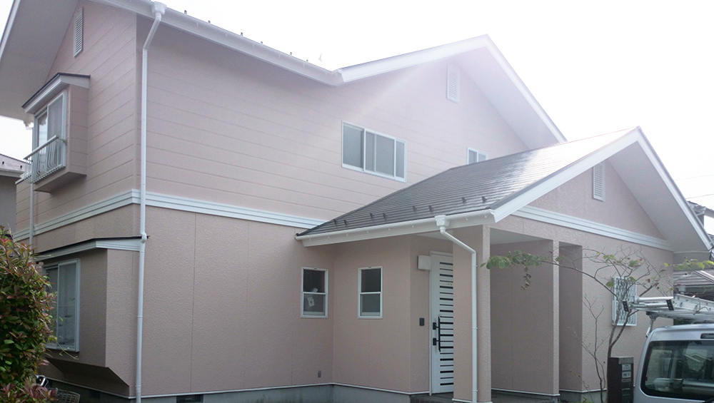 七ヶ浜町I邸 外装リフォーム 55万円／12日間 施工後