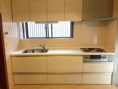塩竈市Ｓ邸 キッチンリフォーム 82万円／工期7日間 施工後