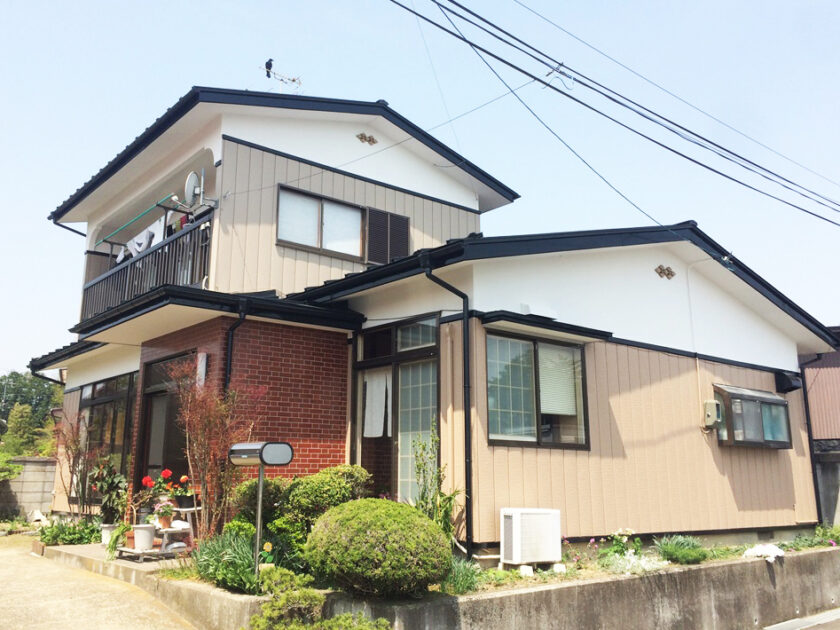 黒川郡I邸 外装リフォーム 286万円／工期14日間 施工後