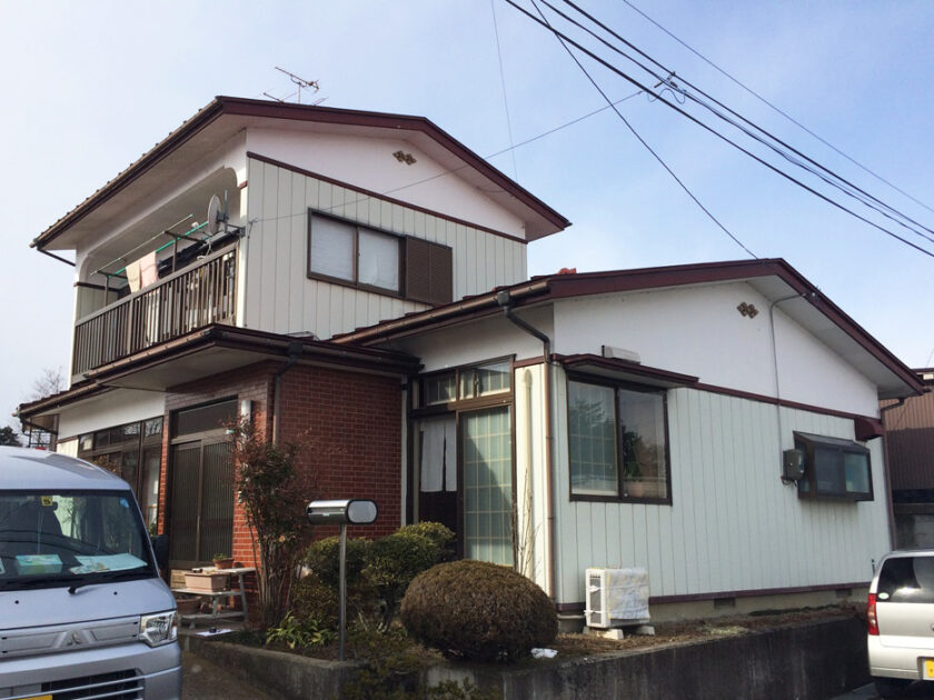 黒川郡I邸 外装リフォーム 286万円／工期14日間 施工後
