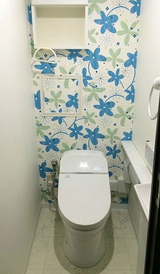 青葉区H邸 トイレリフォーム 56万円／2日間 施工後