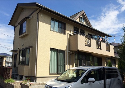 岩沼市K邸 外装リフォーム 163万円／工期21日間 施工後
