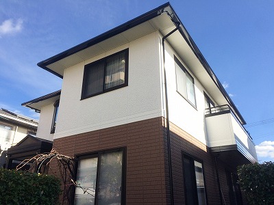多賀城市N邸 外装リフォーム 92万円／工期14日間 施工後