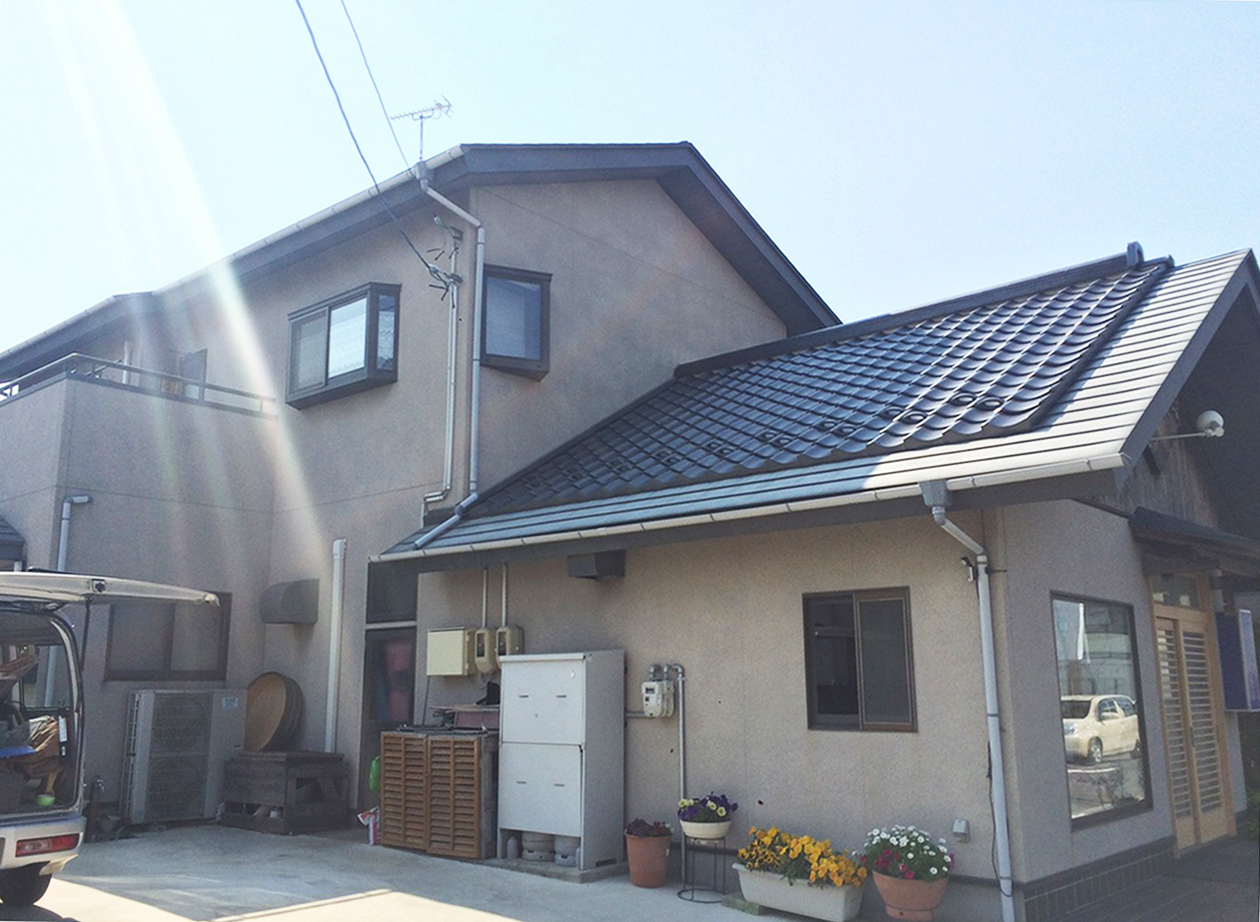 東松島市M邸 外装リフォーム 120万円／工期15日間 施工後