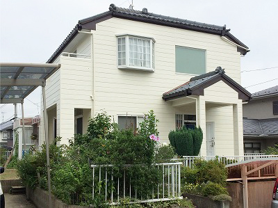 泉区H邸 外装リフォーム 108万円／工期20日間 施工後