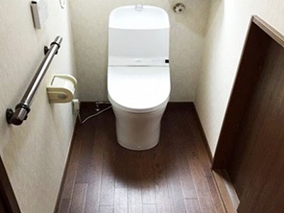 塩釜市T邸 トイレリフォーム 26万円／工期1日 施工後