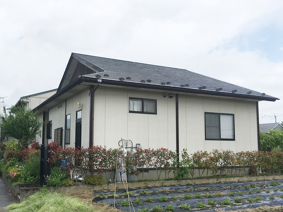 柴田郡H邸 外装リフォーム 54万円／工期5日間 施工後