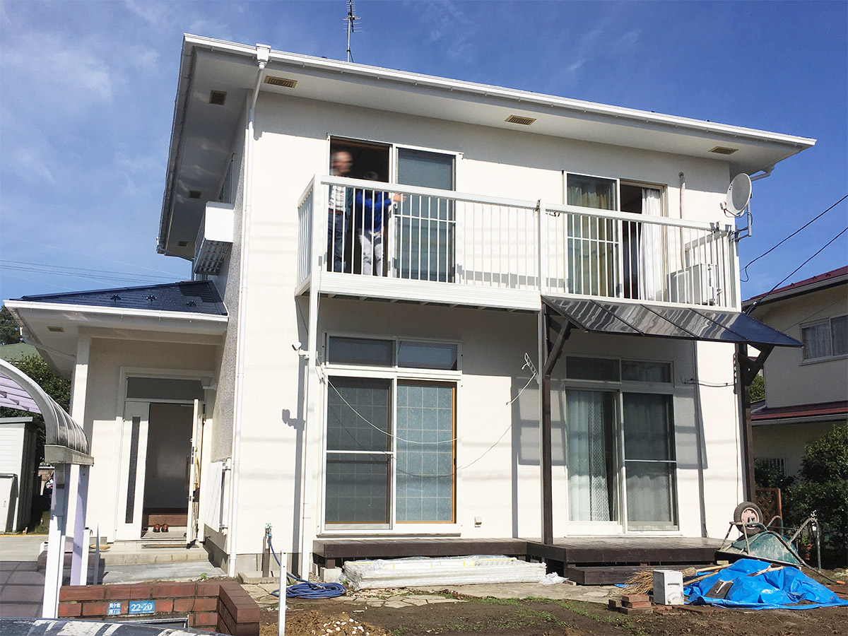 青葉区M邸 外装リフォーム 76万円／工期20日間 施工後