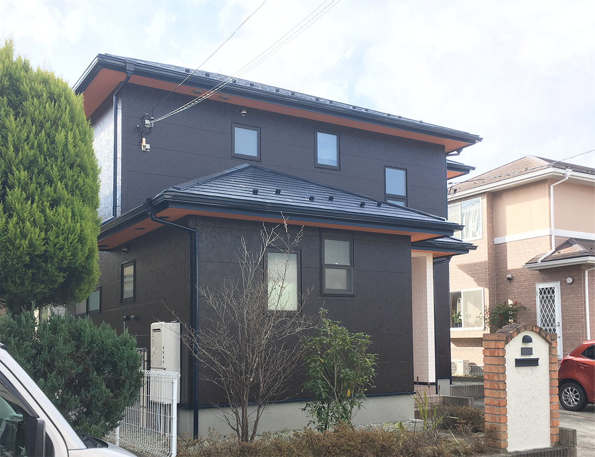 富谷市E邸 外装リフォーム 129万円／工期20日間 施工後