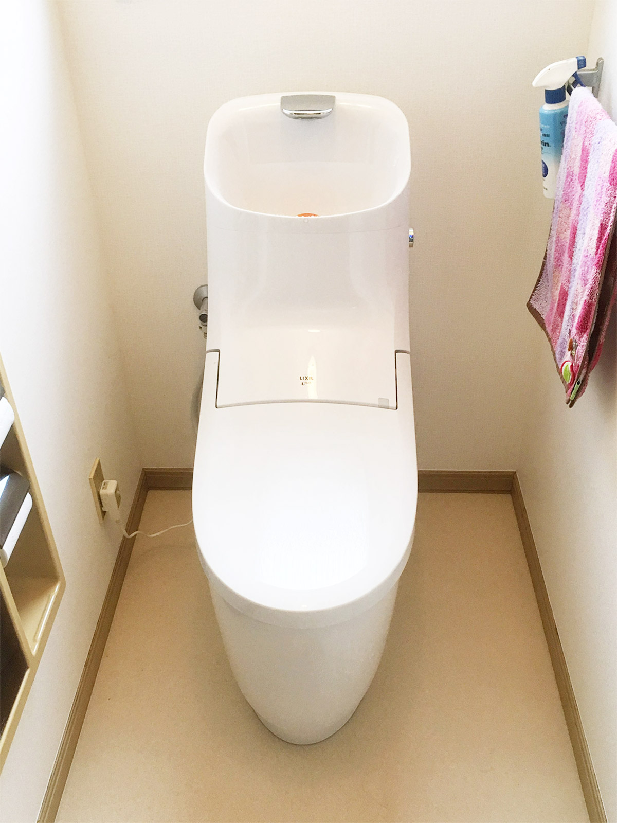 相馬市A邸 トイレリフォーム 33.2万円／工期1日 施工後