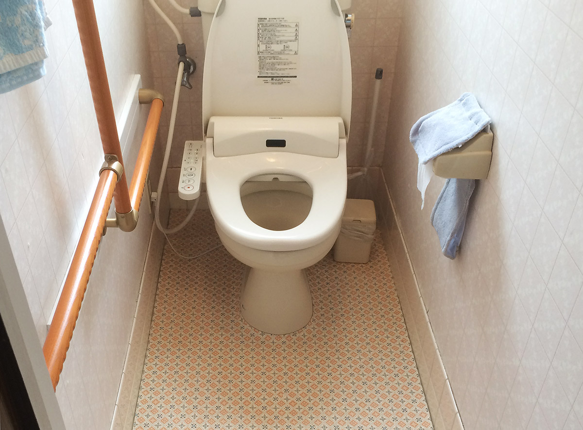 福島県Y邸 トイレリフォーム 46万円（内装工事含む）／工期1日 施工後