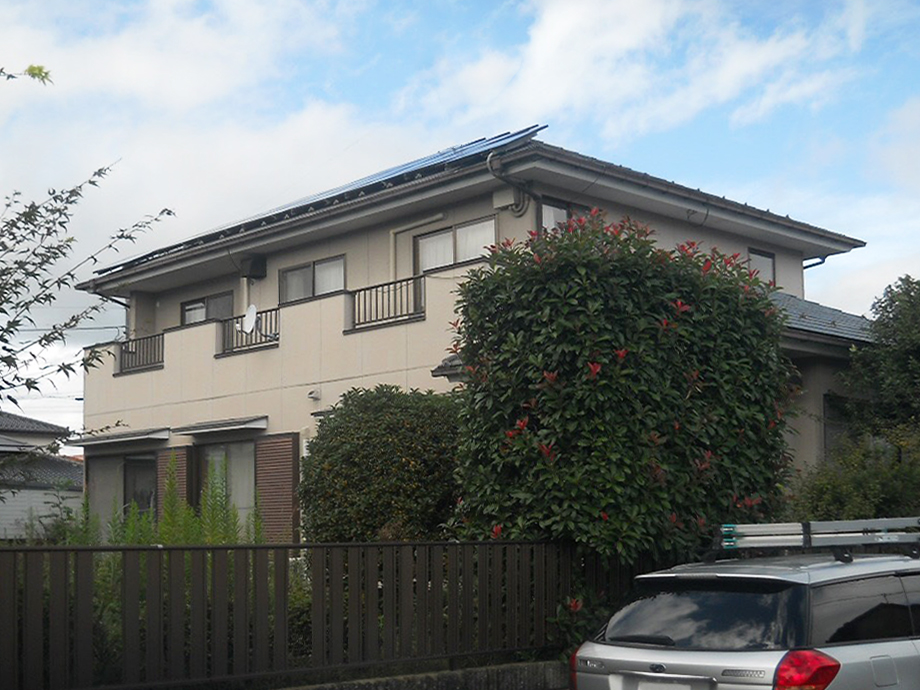 柴田郡T邸 外装リフォーム 118万円／工期14日間 施工後