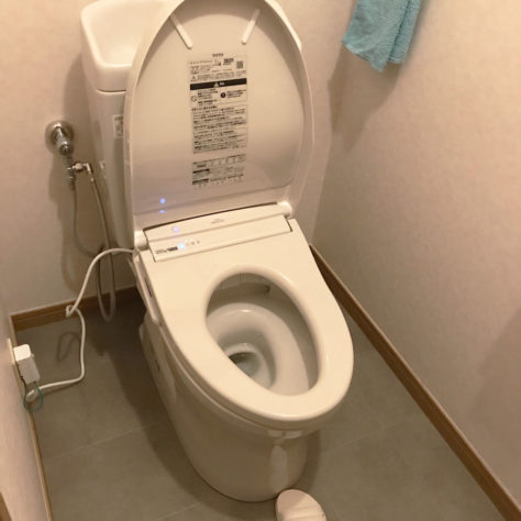 古い水回りをリフレッシュ！トイレ改修工事