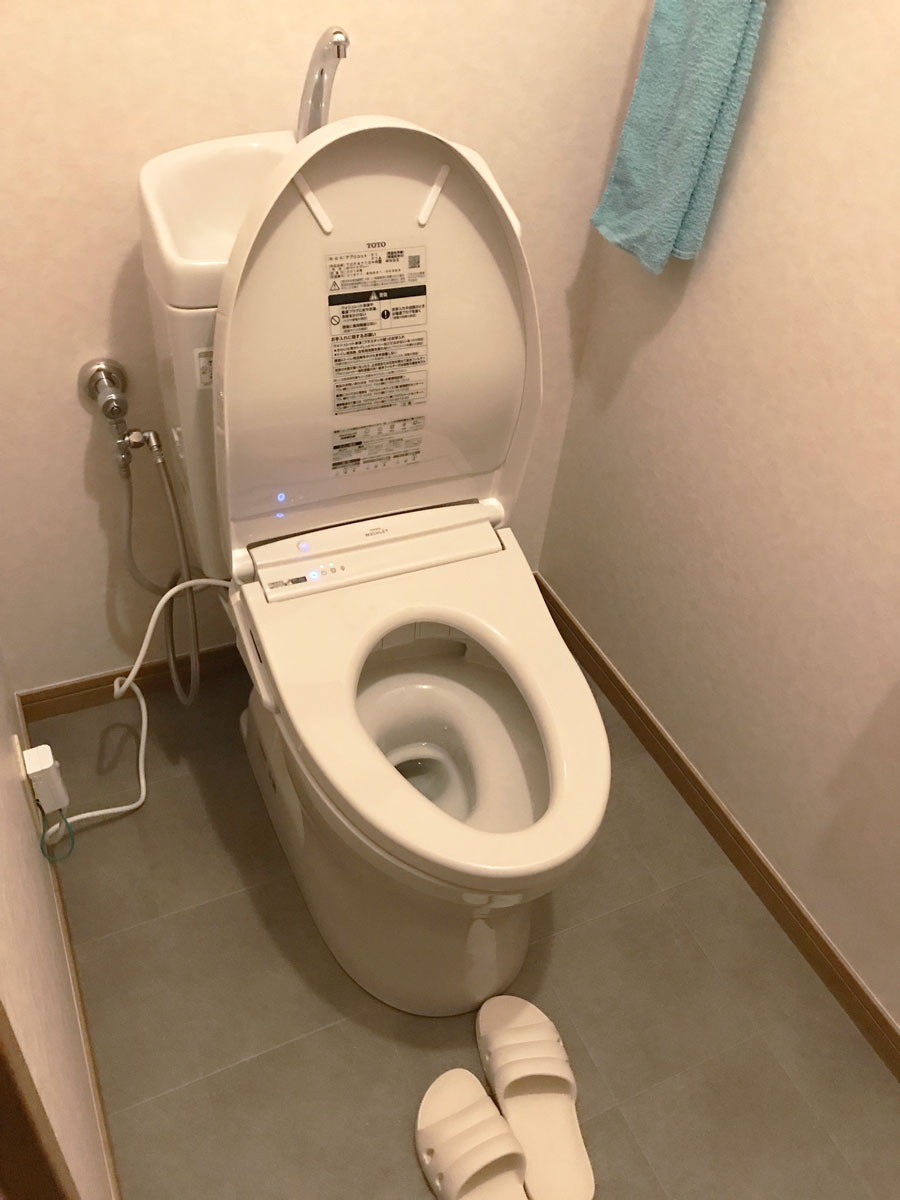 古い水回りをリフレッシュ！トイレ改修工事