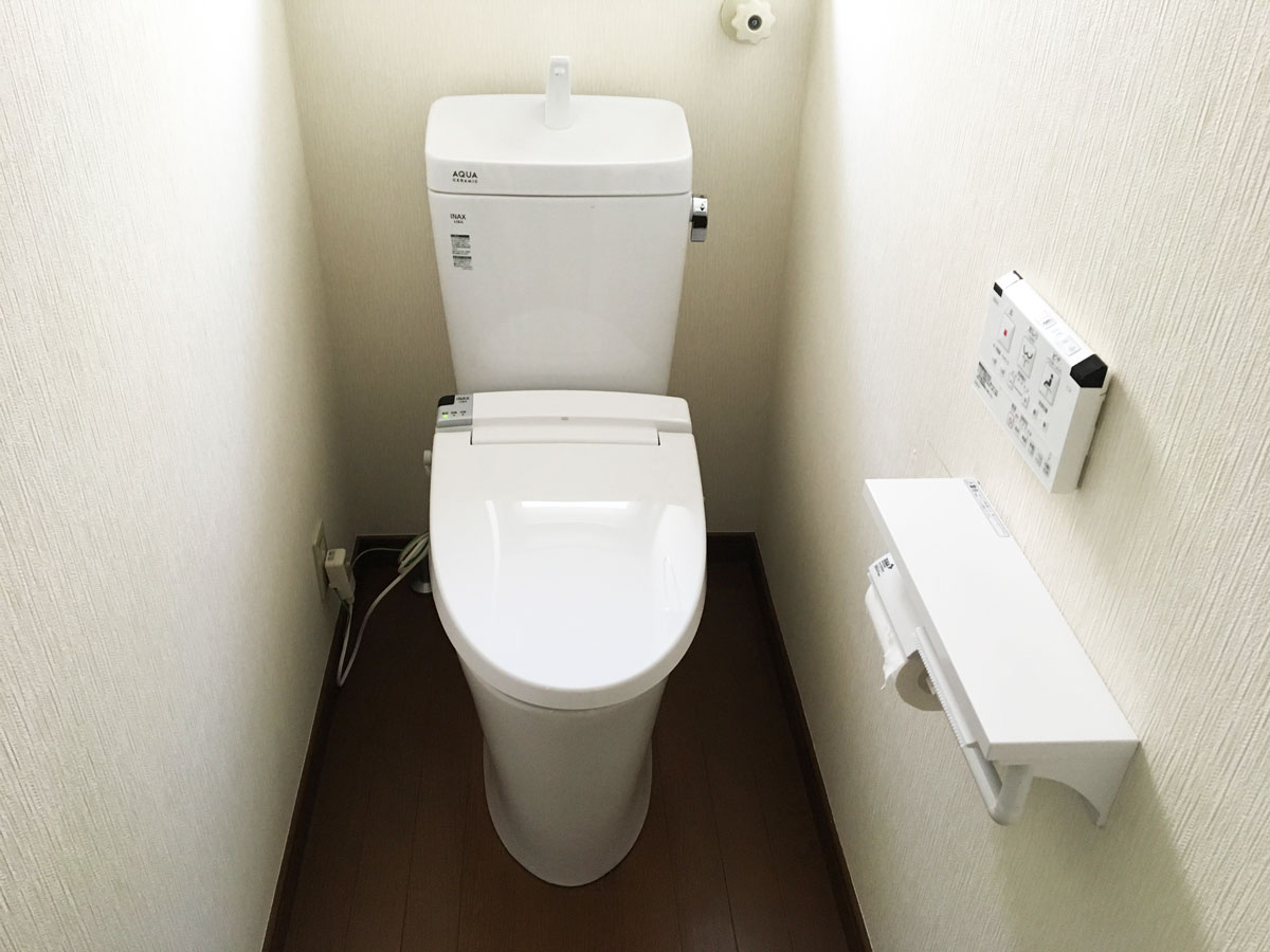 青葉区S邸 トイレリフォーム 31万円／工期1日 施工後