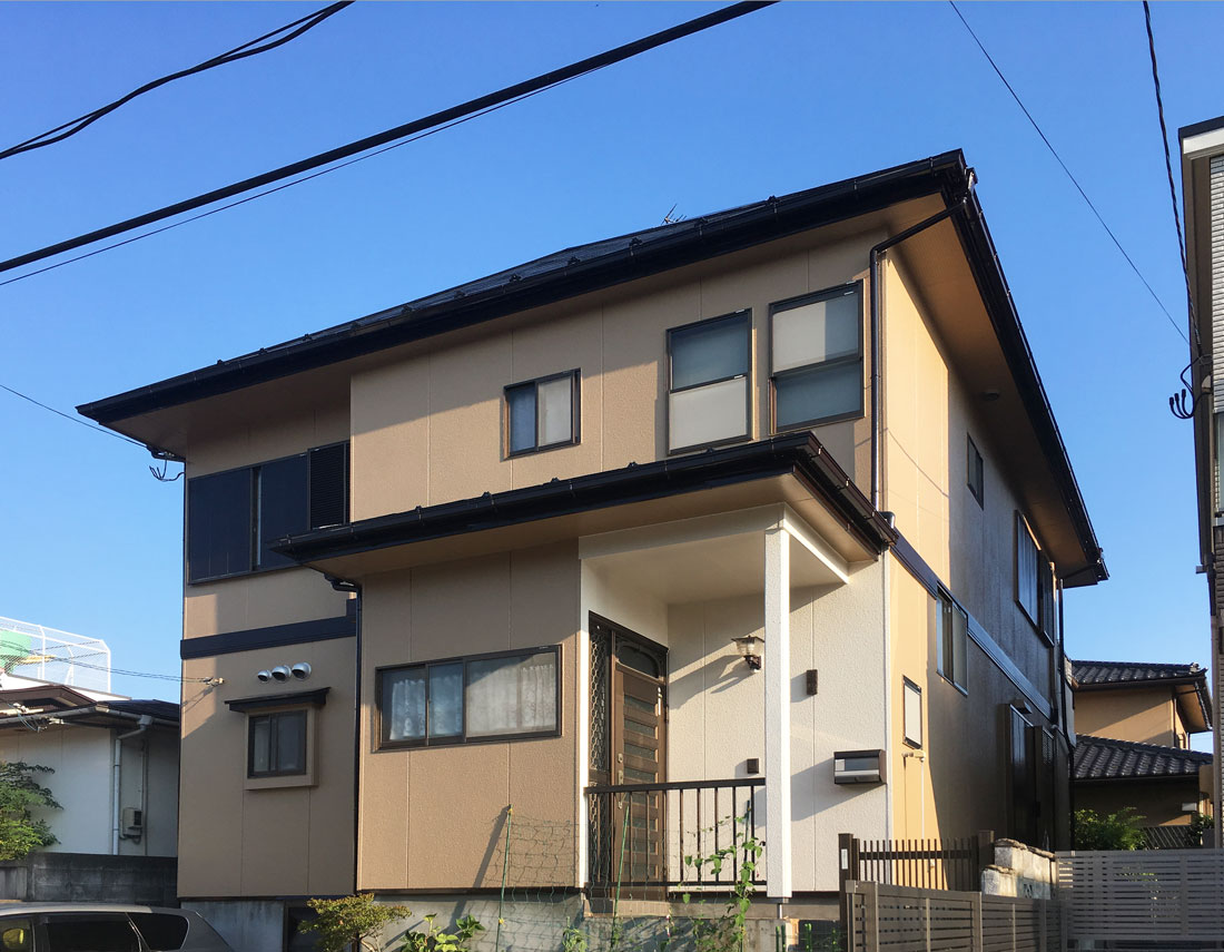 青葉区S邸 外装リフォーム 92.5万円／工期20日間 施工後