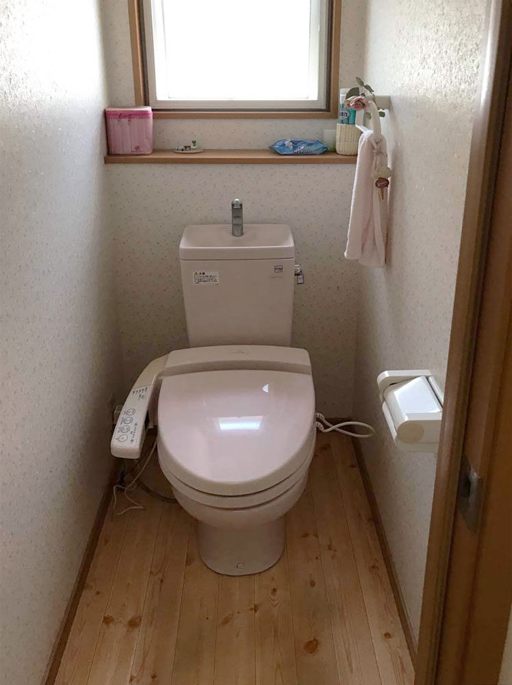 富谷市I邸 トイレリフォーム 33万円／工期1日 施工後