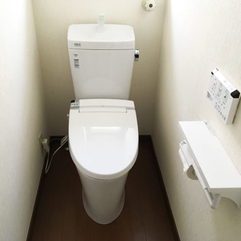 きれいなトイレで快適感アップ！　交換リフォーム🚽