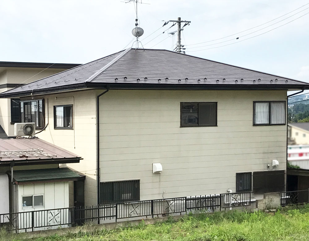 泉区T邸 屋根リフォーム 109万円／工期12日間 施工後