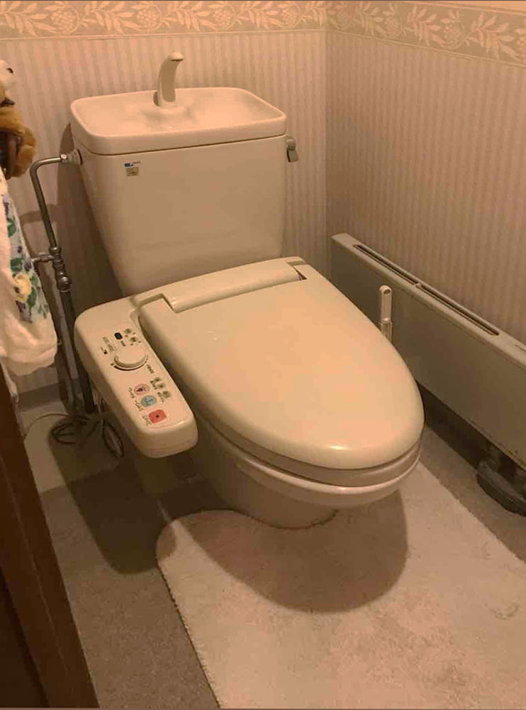 泉区O邸 トイレリフォーム 14.8万円／工期1日間 施工後