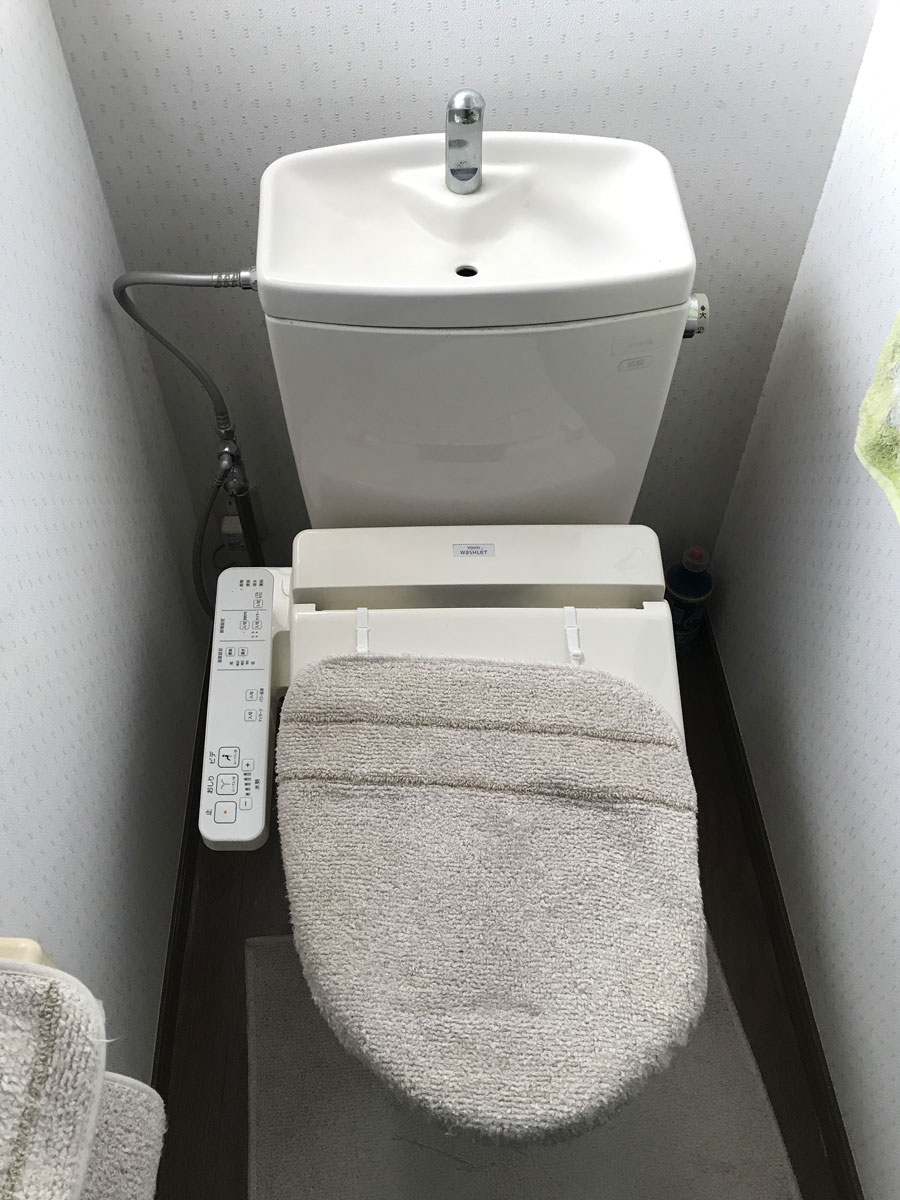 泉区F邸 トイレリフォーム 17.5万円／工期1日 施工後