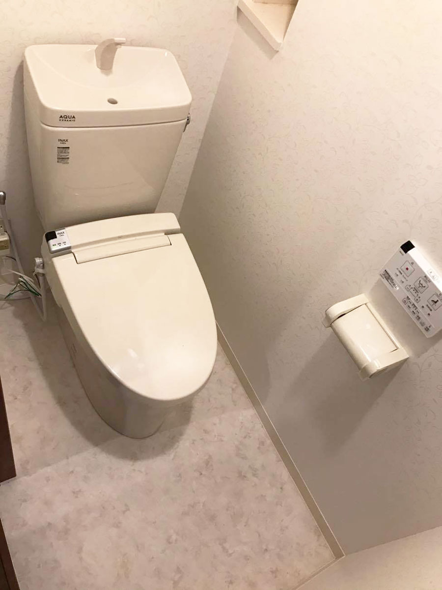 新しく住む家を快適に✨トイレリフォーム