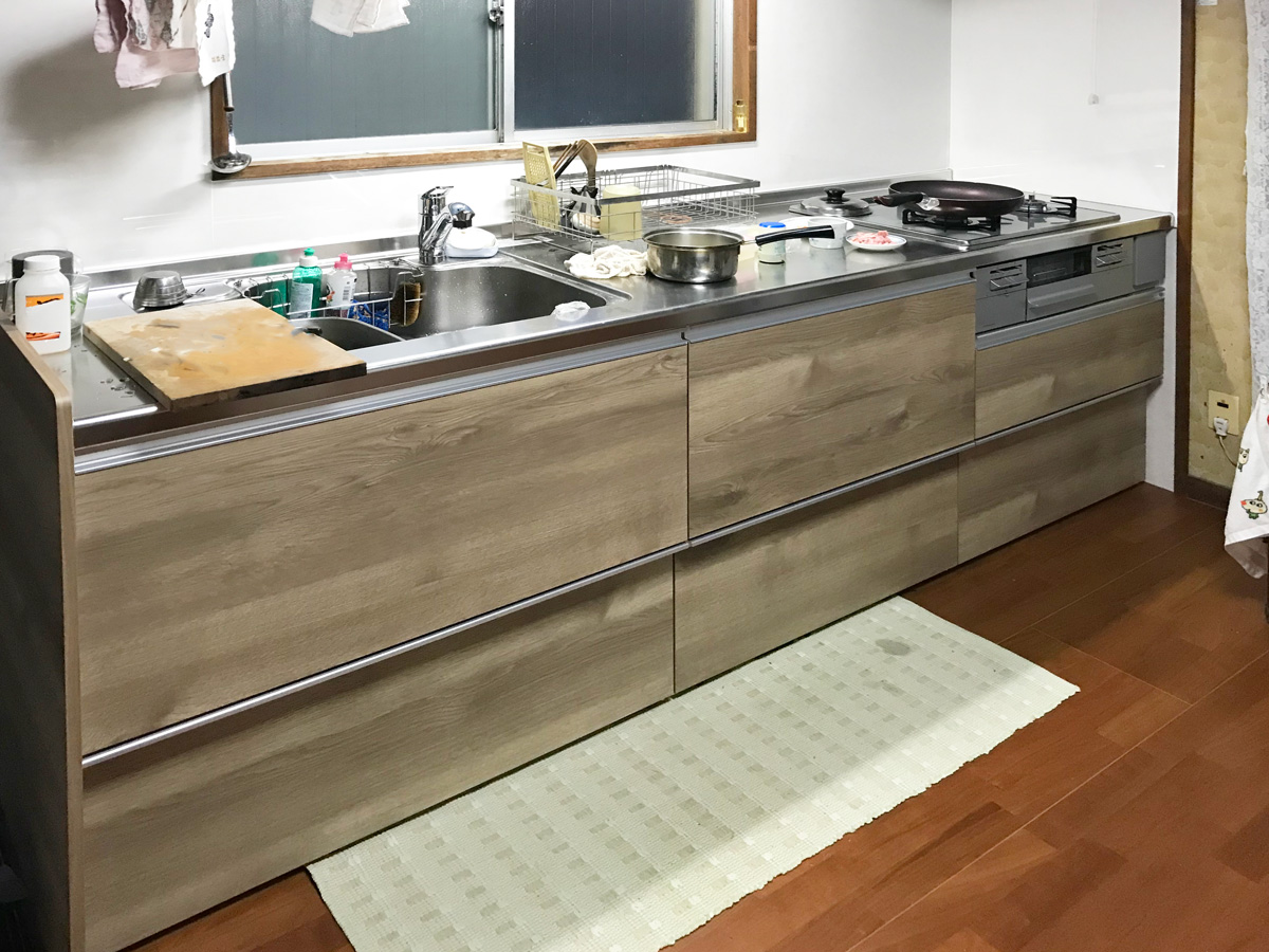 新しいキッチンで料理が楽しくなる🍳