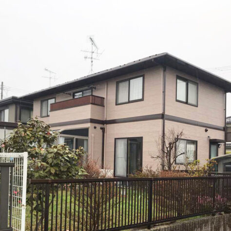 塗装工事で見違える雰囲気に🏡