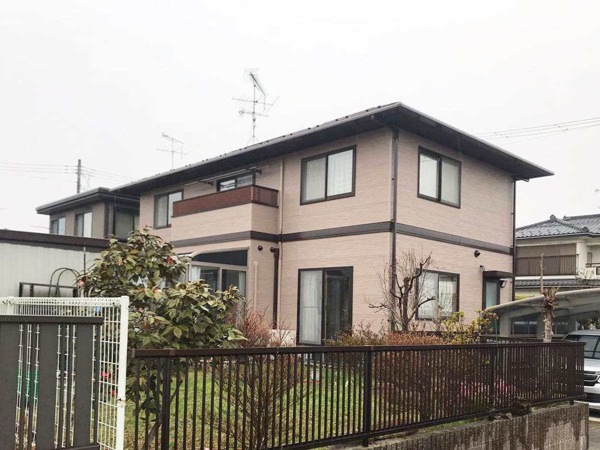 塗装工事で見違える雰囲気に🏡