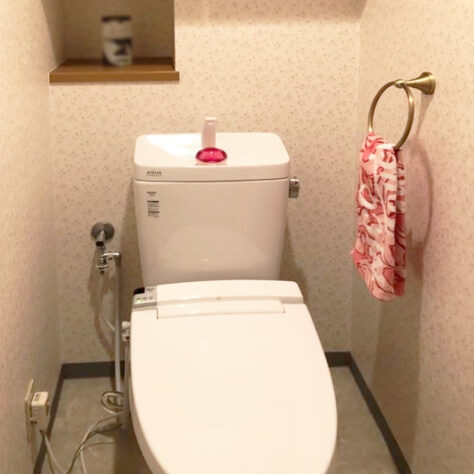 古くなったトイレをリフォーム！フチレスで掃除しやすく大変身