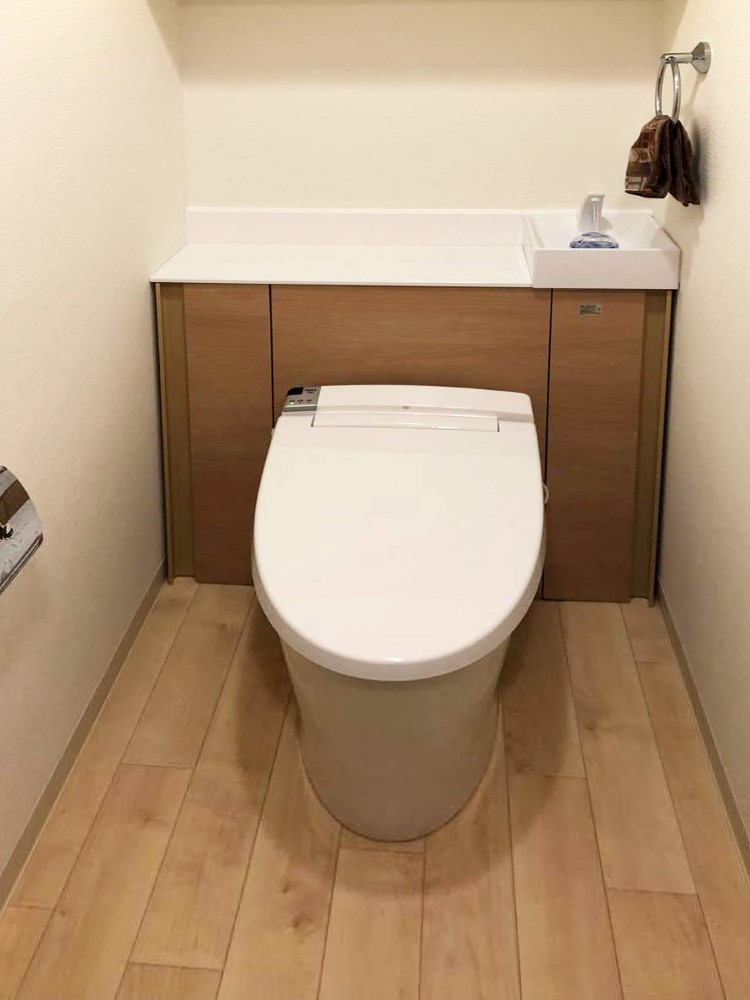 泉区S様邸 トイレリフォーム 約34万円（内装工事費含む） 施工後