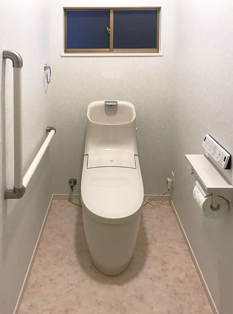 塩釜市G様邸 トイレリフォーム 約40万円／工期4日間 施工後