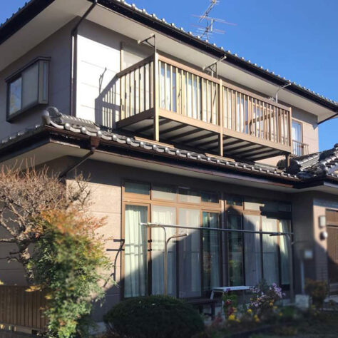 チョーキング現象が起きていた外壁を綺麗に😊外壁塗装リフォーム🏠✨