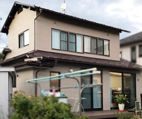 傷みが気になっていた外装を一新！🤗カラーチェンジで明るい印象に🏠✨