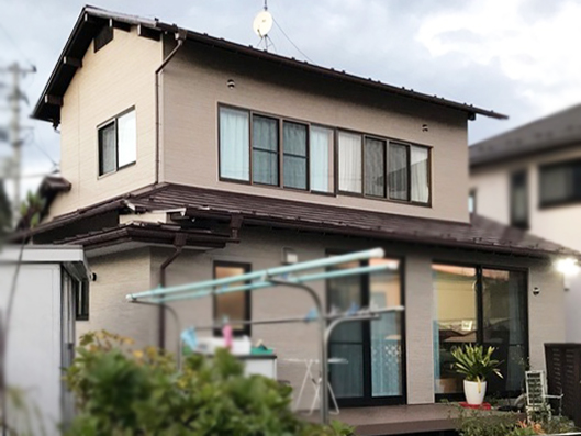 傷みが気になっていた外装を一新！🤗カラーチェンジで明るい印象に🏠✨