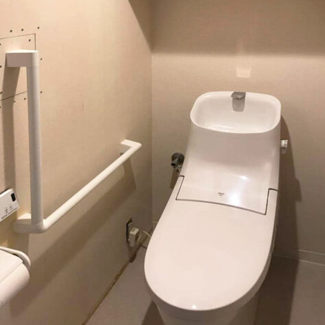 シンプルな快適機能搭載！お手入れ簡単トイレへ🚽😊