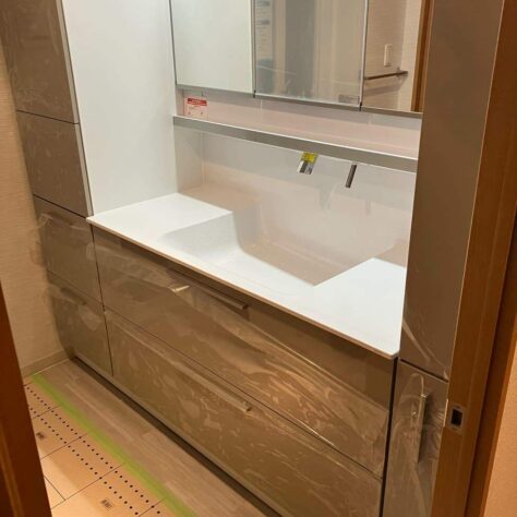 浴室＆洗面をお手入れ楽ちんな商品へ！🛁✨マンションリフォーム👐