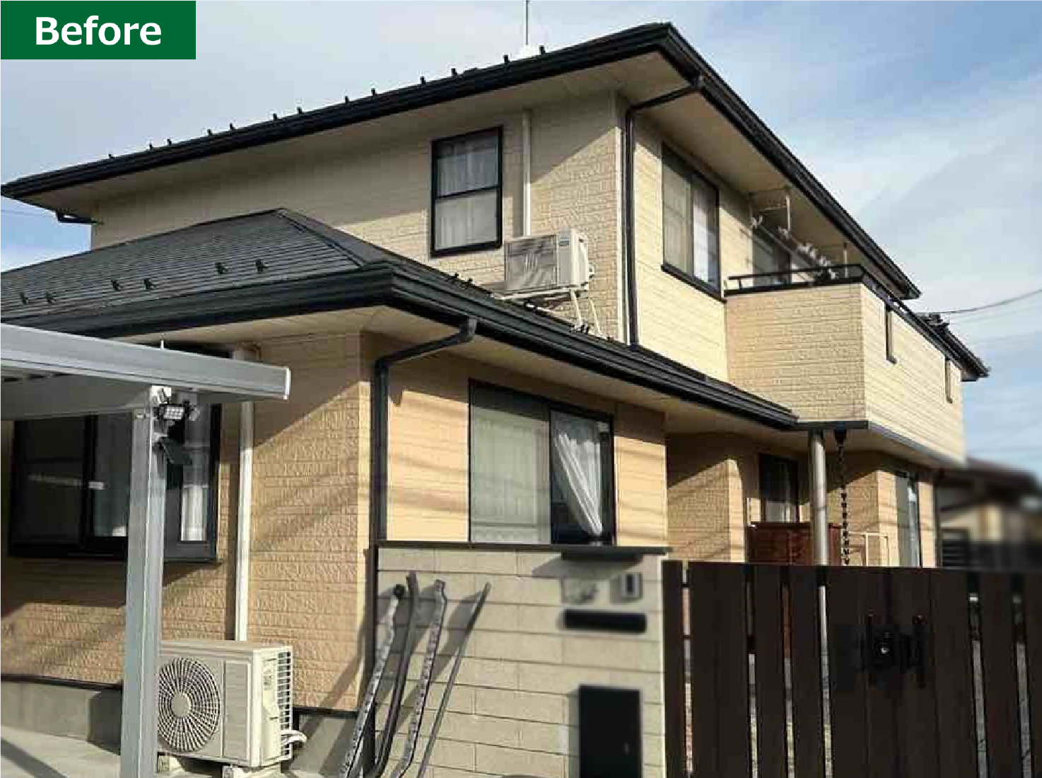 泉区F様邸 外装リフォーム 約190万円／工期21日間 施工後