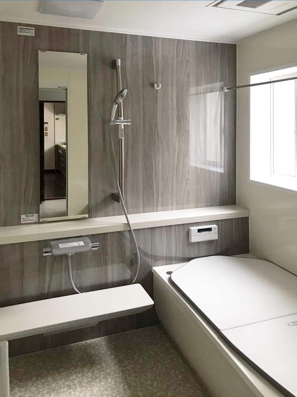 中古物件の古いお風呂を一新！浴室改修工事🛀.。o○