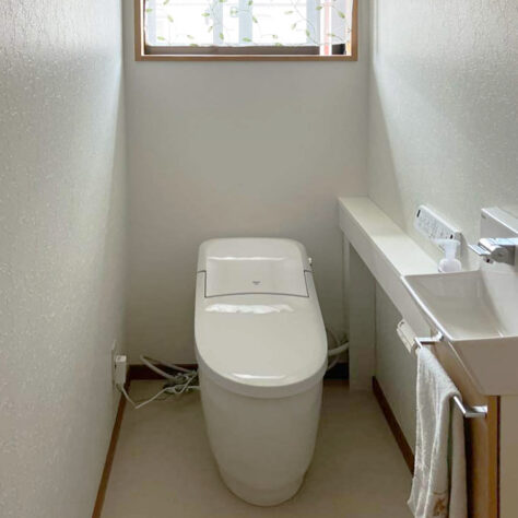 内装含めたトイレリフォームで素敵な空間へ😊✨
