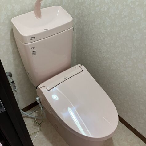 中古マンションのトイレを交換🚽✨掃除も簡単な節水トイレへ！