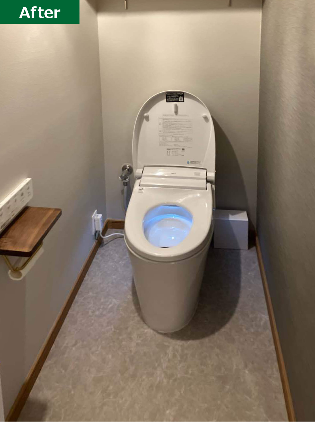 宮城県X様邸 トイレリフォーム 工期40日間 施工後