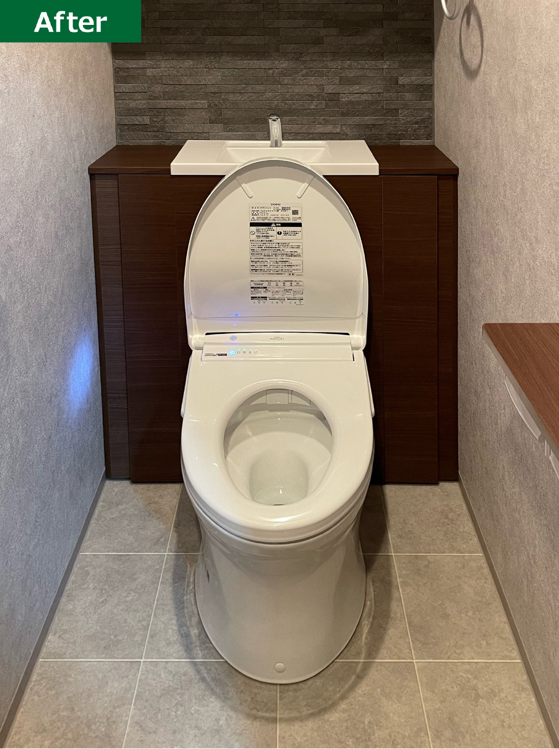 仙台市K様邸 トイレリフォーム 約63万円／工期8日間 施工後