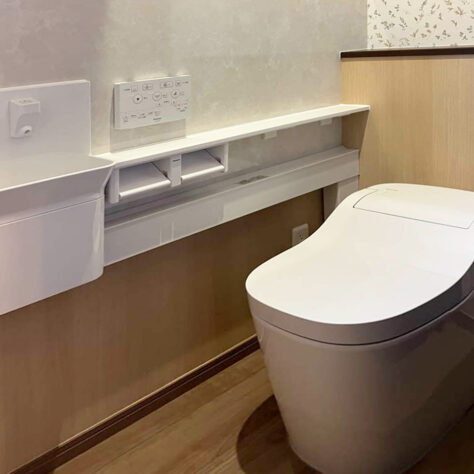 お掃除がしやすいトイレ空間へ🎉トイレ交換工事