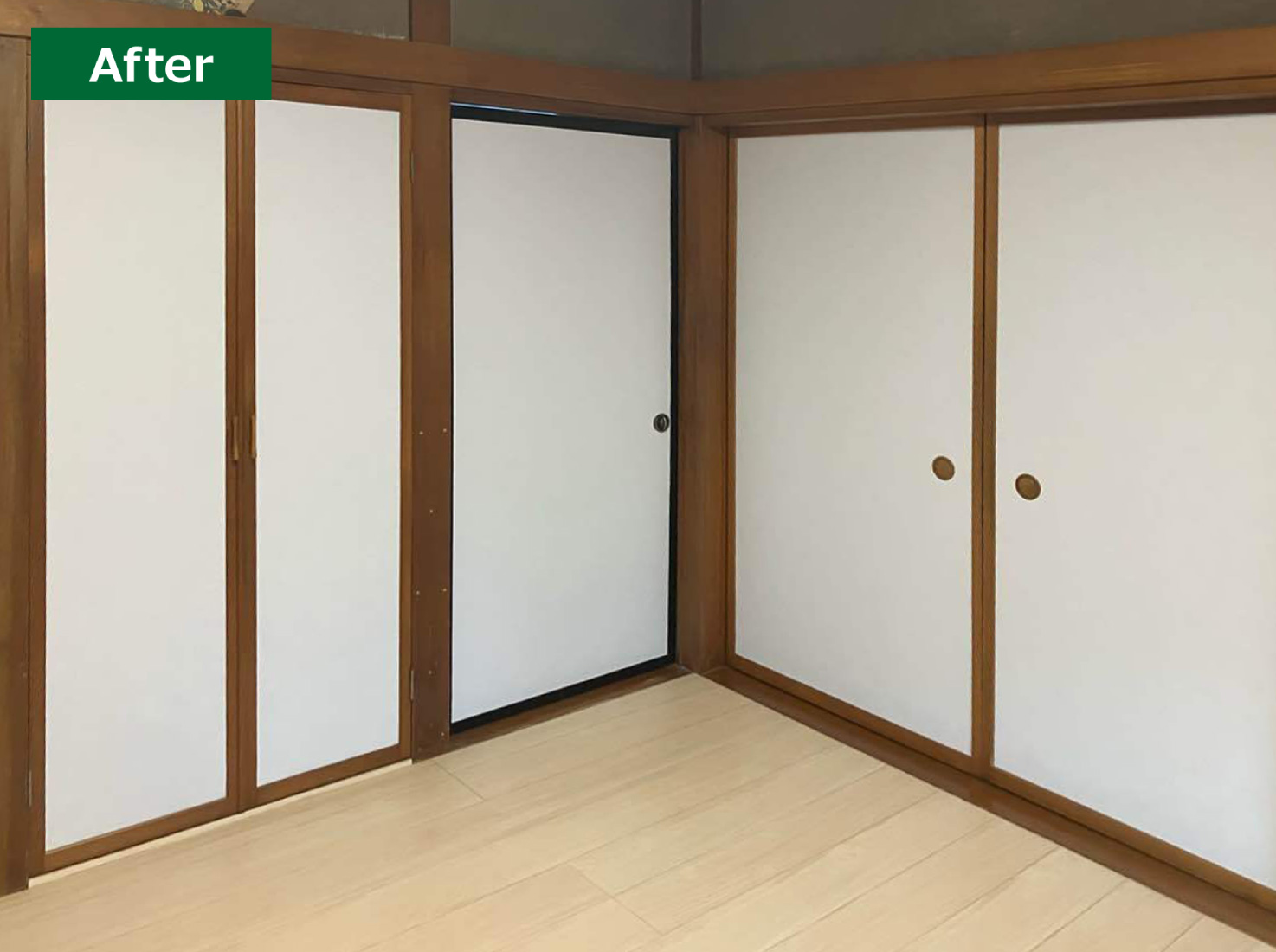 多賀城市X様邸 内装リフォーム 約110万円／工期7日間 施工後