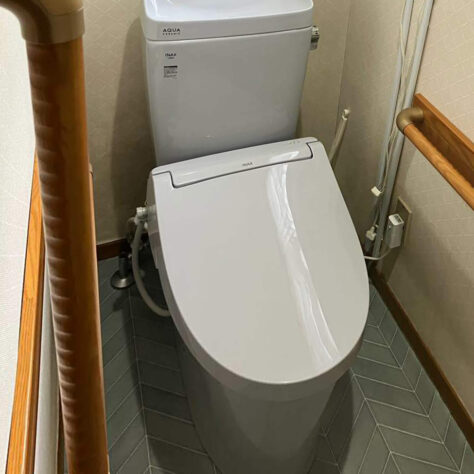 アクアセラミックで綺麗続く💡トイレ交換工事