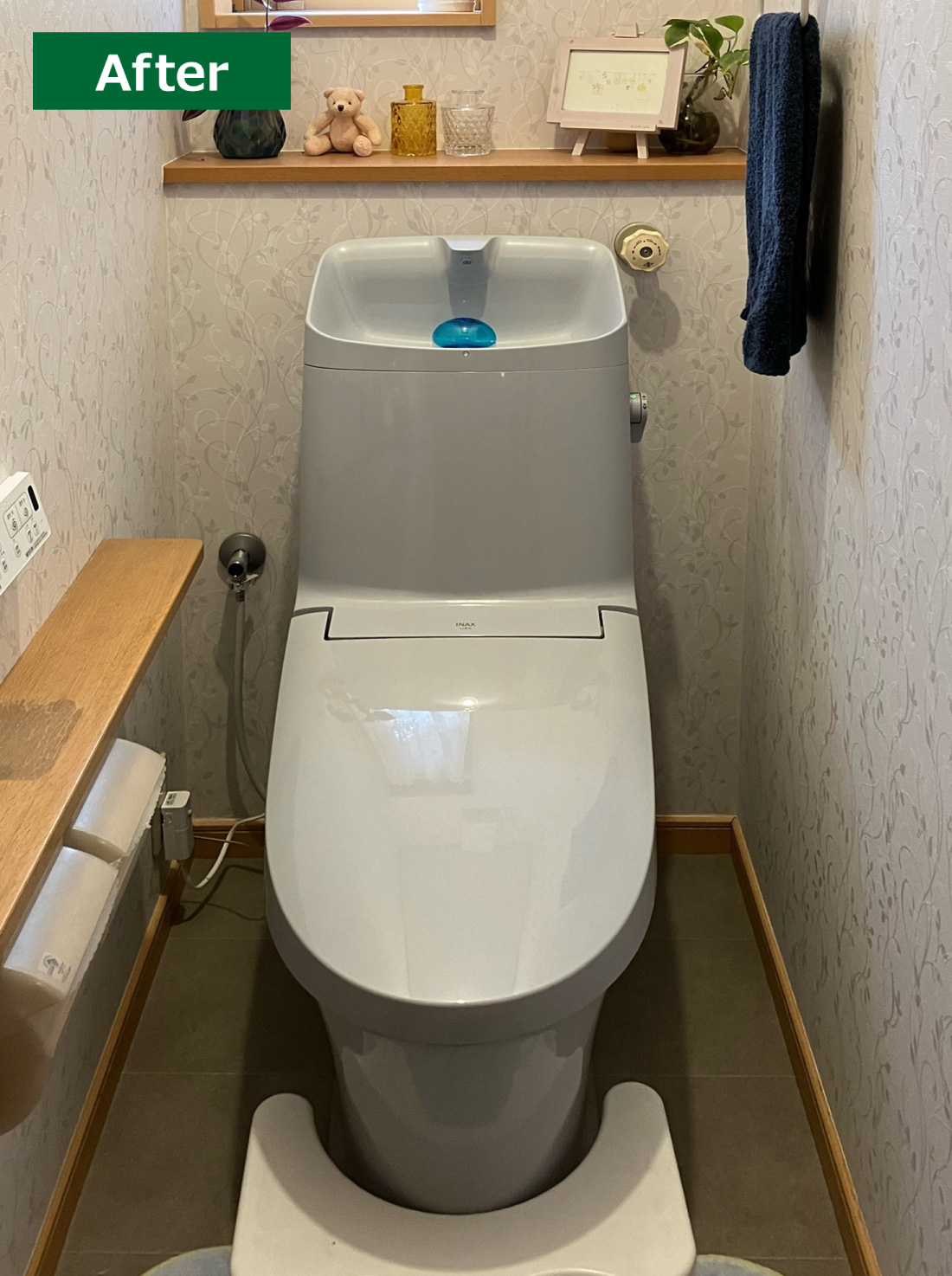 泉区X様邸 トイレリフォーム 約500万円（工事全体）／工期1カ月間 施工後