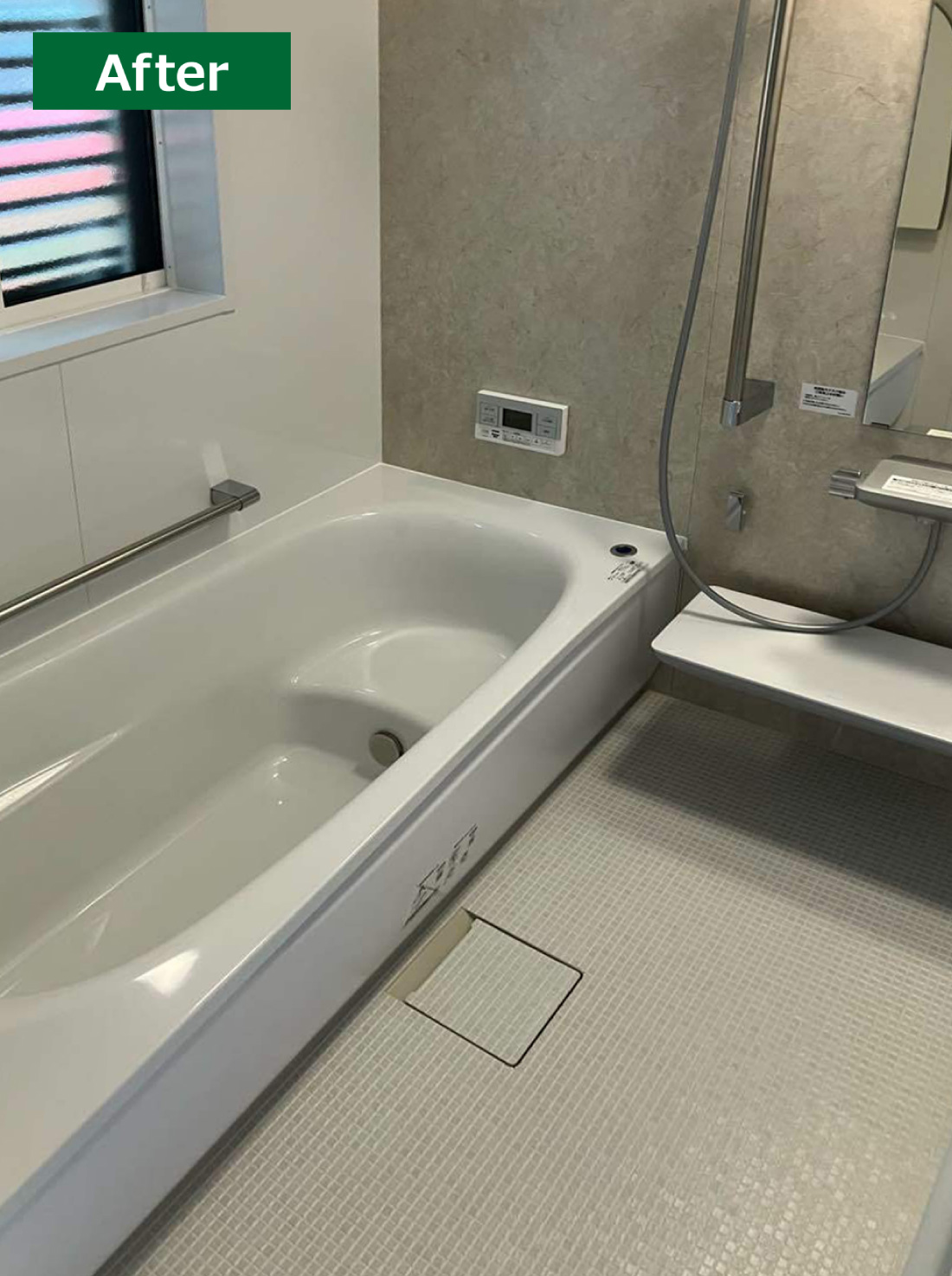 泉区T様邸 お風呂リフォーム 約100万円／工期14日間 施工後