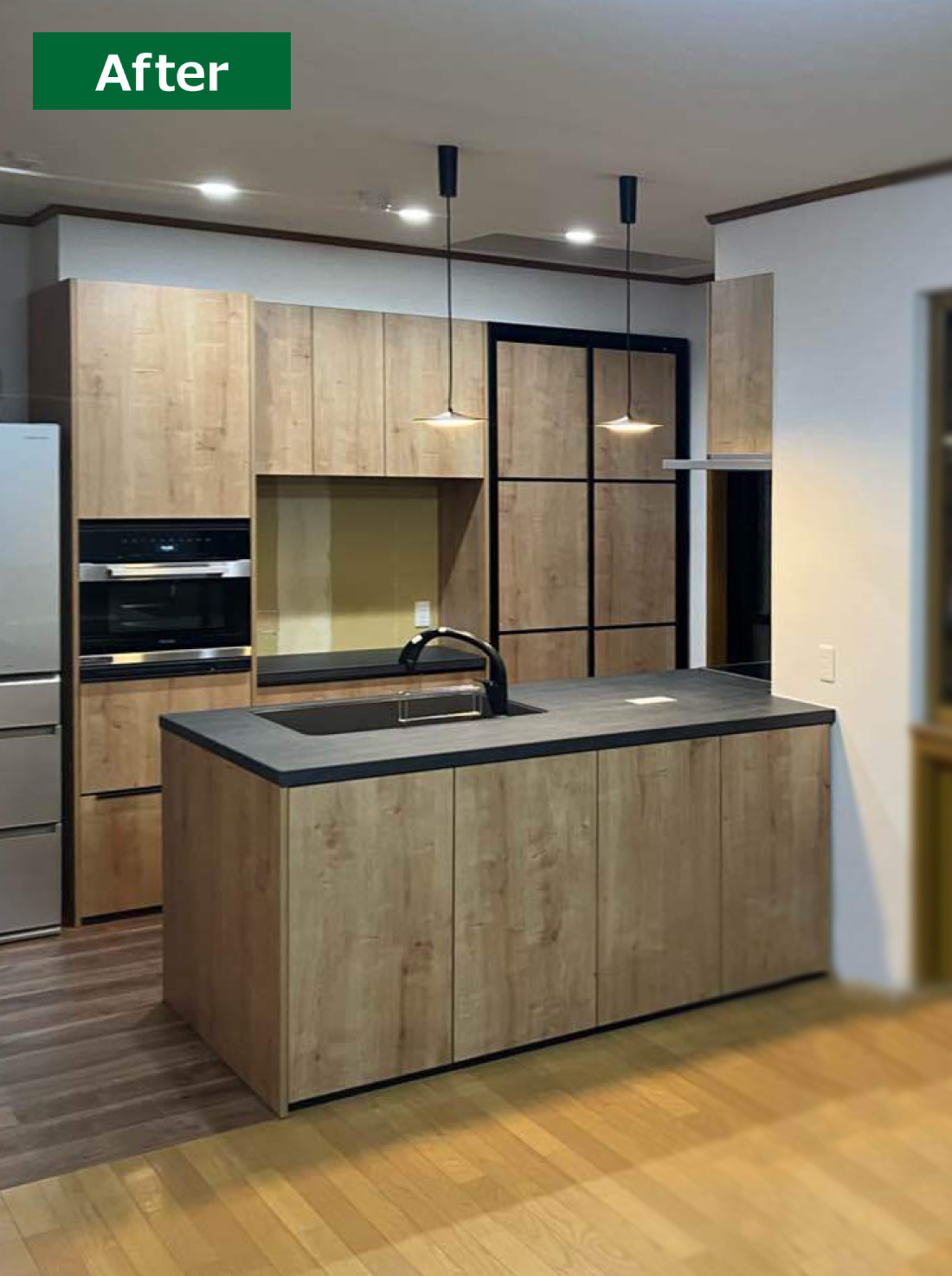 多賀城市T様邸 キッチンリフォーム 約600万円／工期14日間 施工後